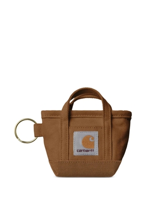 Carhartt WIP logo key ring - Brown