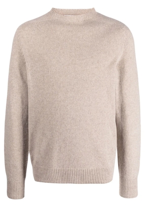 Lanvin crew-neck cashmere jumper - Neutrals