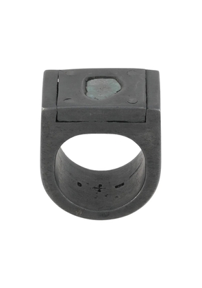 Parts of Four plate single ring - Silver