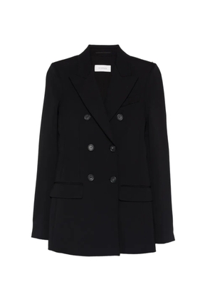 Sportmax double-breasted fitted jacket - Black
