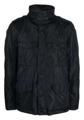 ASPESI concealed-hood waterproof windbreaker - Blue