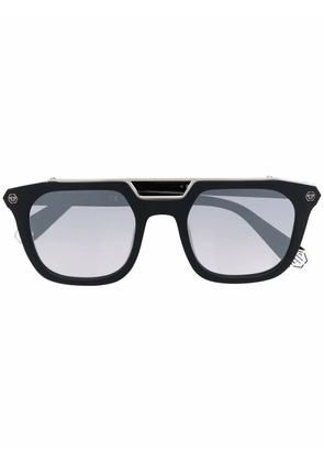 Philipp Plein Eyewear Traveller Hexagon sunglasses - Black