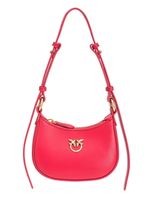 PINKO Love Birds leather bag - Red