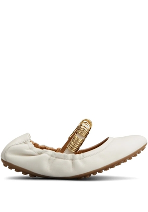 Tod's Dee ballerina shoes - Neutrals