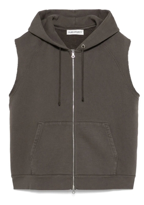 OUR LEGACY Motor hoodie - Grey