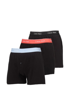 Calvin Klein logo-detail boxer (set of three) - Black