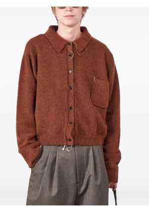 Camiel Fortgens pocket cardigan - Brown