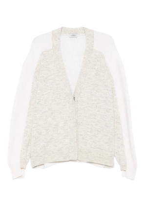 MRZ two-tone cardigan - Neutrals
