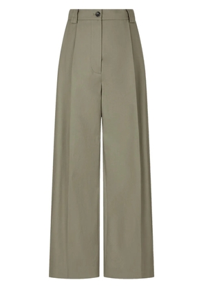 TOMBOY pleat-detail trousers - Green