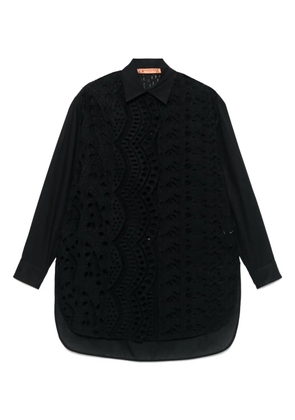 Ermanno Scervino broderie anglaise shirt - Black