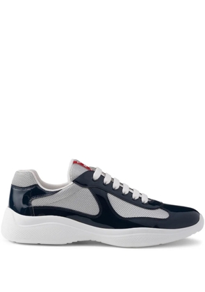 Prada America's Cup panelled chunky sneakers - Blue
