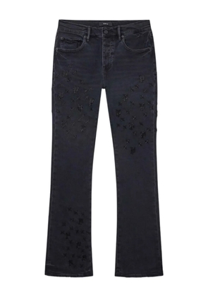 Purple Brand beaded bootcut jeans - Black