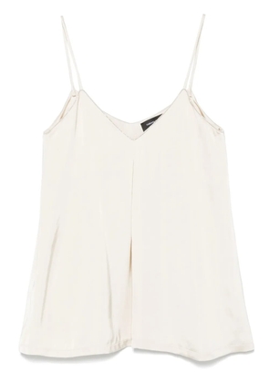 Fabiana Filippi bead-detail tank top - Neutrals