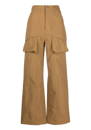The North Face pouch-pocket wide-leg trousers - Brown