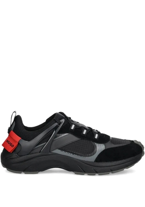 HUGO mesh-panelled sneakers - Black