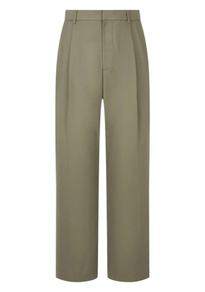 TOMBOY pintuck-detail trousers - Green