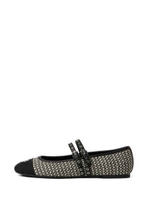 Karl Lagerfeld Karo ballet flats - Black