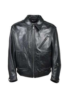 Enfants Riches Déprimés Combattimento leather jacket - Black