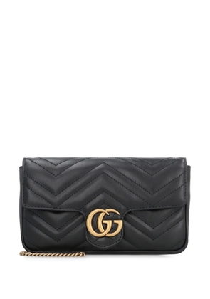 Gucci mini GG Marmont cross body bag - Black