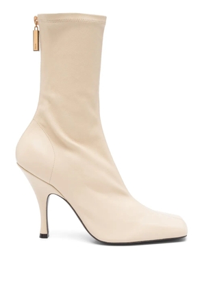 KHAITE 100mm Eva boots - Neutrals