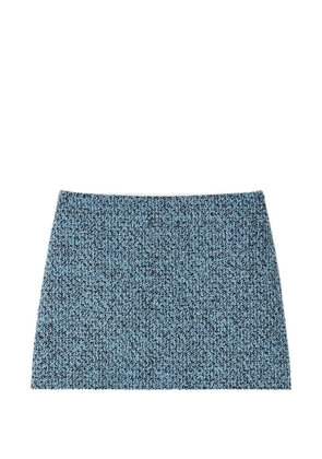 Gucci tweed mini skirt - Blue