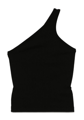 AGOLDE fine-ribbed top - Black