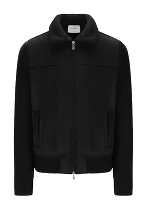 Gran Sasso shearling panelled jacket - Black