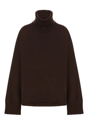 Alberta Ferretti roll-neck jumper - Brown