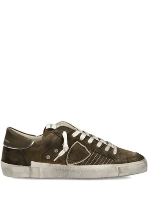 Philippe Model Paris leather low-top sneakers - Green