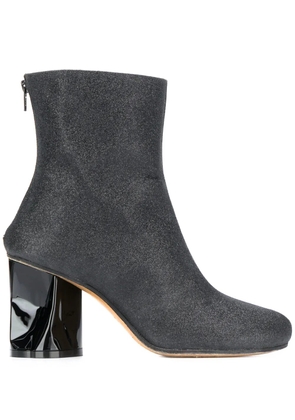 Maison Margiela crushed heel ankle boots - Black