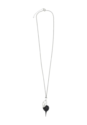 Ottolinger pearl drop-design necklace - Black