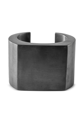 Parts of Four Crescent Plane cuff bracelet - Black