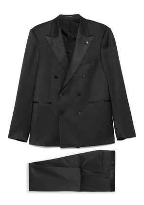 Tagliatore double-breasted suit - Black