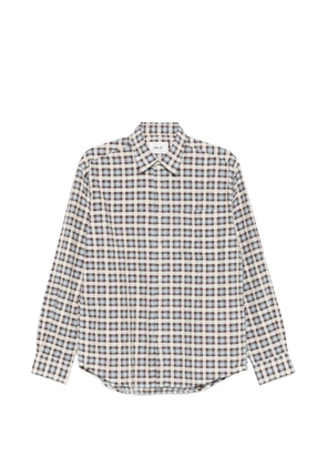 NN07 Deon check shirt - Blue
