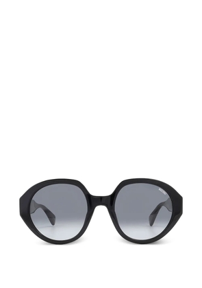 Moschino oval-frame sunglasses - Black