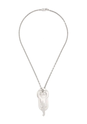 MM6 Maison Margiela Key-charm necklace - Silver