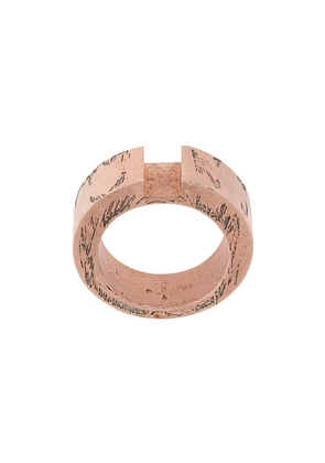 Parts of Four Crescent rift ring - Pink
