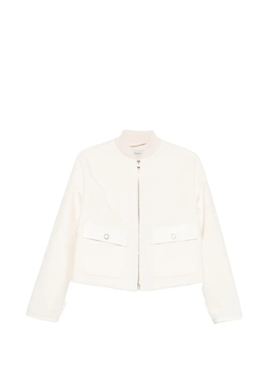 Agnona zip-up jacket - Neutrals
