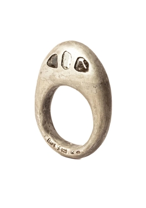 Parts of Four Tall Mountain diamond ring - Silver