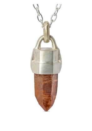 Parts of Four Talisman iron-quartz pendant necklace - Silver