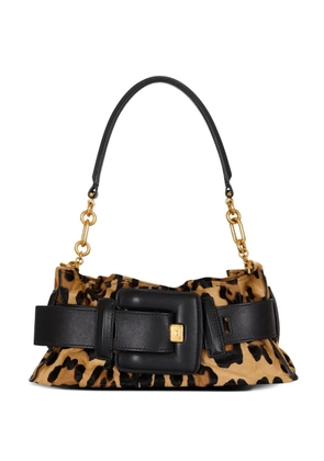 Balmain mini Anthem shoulder bag - Brown