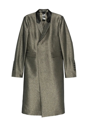 SAPIO metallic-effect coat - Grey