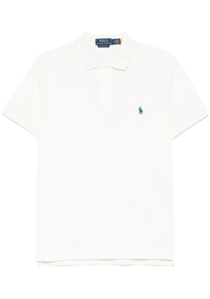 Polo Ralph Lauren Polo Pony-embroidered polo shirt - White