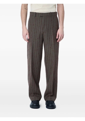 Burberry wool-blend tailored pants - Brown