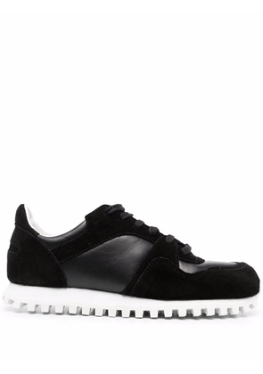 Spalwart logo low-top sneakers - Black