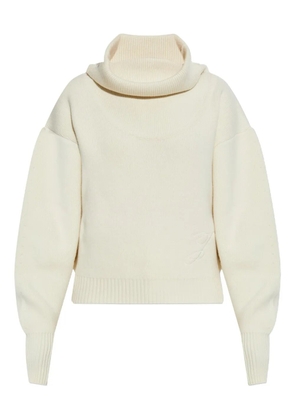 Jacquemus Pallone embroidered sweater - Neutrals