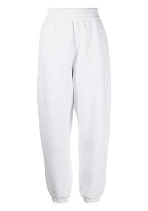Alexander Wang logo-print track pants - White