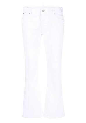 DSQUARED2 White Bull flared jeans