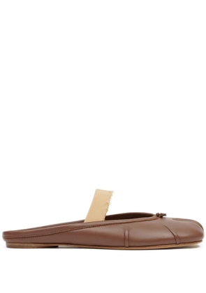 Maison Margiela Tabi mules - Brown