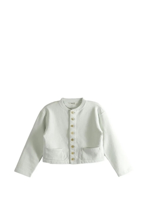 Auralee pocket button cardigan - Green